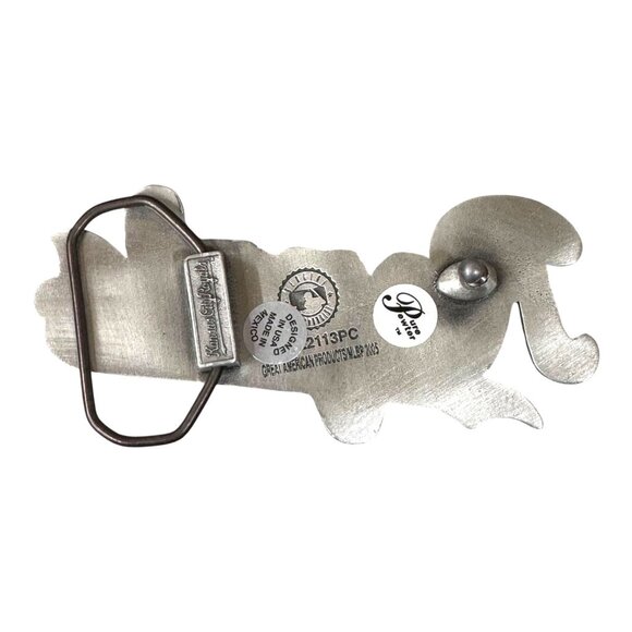 Kansas City Royals Spellout Official Mlb Baseball Team Logo Metal Belt Buckle 4" - Picture 2 of 6